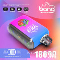 Bang pulsa 18k puff ganda mesh sekali pakai vape